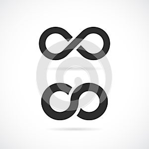 Infinity vector symbol