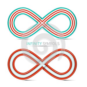 Infinity Vector Symbols Set