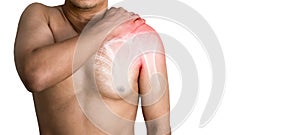 Inflammation the muscles and bones of the arm