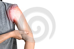 Inflammation the muscles and bones of the arm