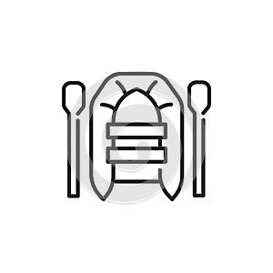 Inflatable Boat Icon
