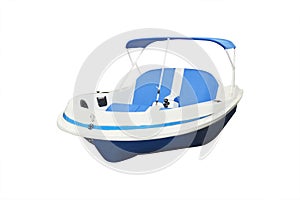 An inflatable boat