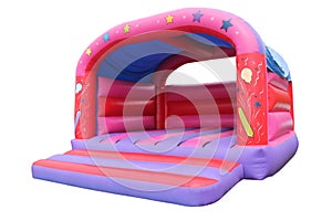 Inflatable Bouncy Castle. photo