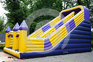 Inflatable castle playground