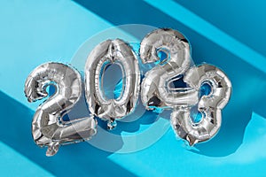 Inflatable New Year balloons 2023 sunshine's bright light