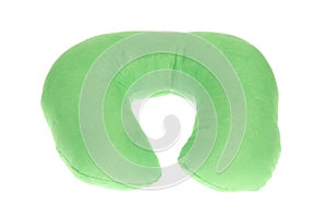 Inflatable travel cervical pillow