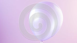 inflated pastel balloons photo