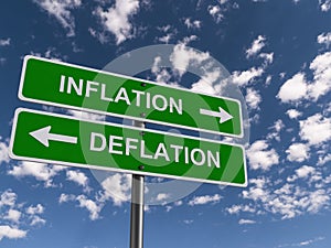 Inflation and deflation