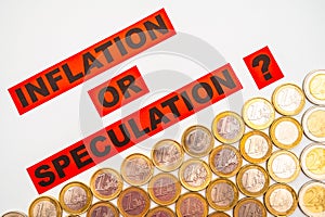 Inflation or speculation?