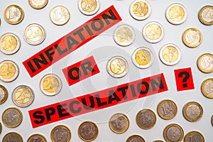 Inflation or speculation?