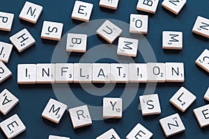 `Inflation` is a term from science and describes a special situation in the economy. For background.