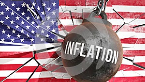 Inflation and United States Minor Outlying Islands - destruction of the country