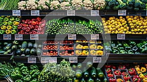 Inflationary Prices at Fresh Produce Section