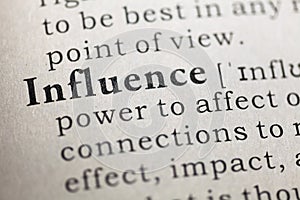 Influence photo