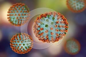 Influenza virus H3M2 strain photo