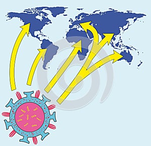 Influenza Virus Worldmap