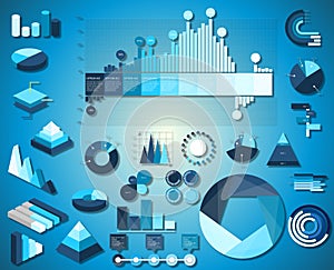 Info graphic Elements Collection Business