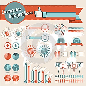 Info graphics elements