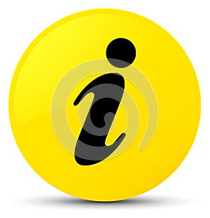 Info icon yellow round button