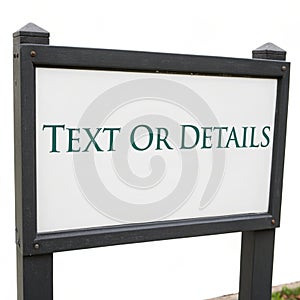 Info on transparent background