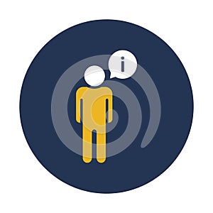 Info, info sign Vector icon which can easily modify