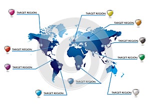 Info world map
