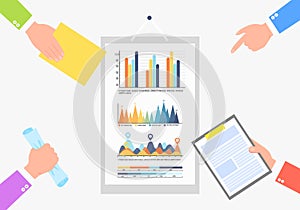 Infochart Business Statistics Information Data