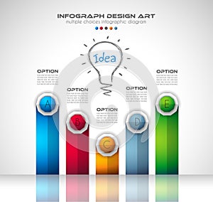 Brožúra šablóna los z voľby los z dizajn prvky 