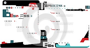 Business data visualization. timeline infographic icons designed for abstract background template stock illustration Abstract, Adv