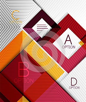 Infographic abstract background