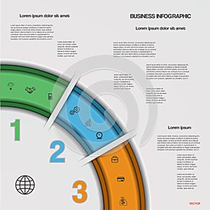 Infographic business process or workflow for Your project.