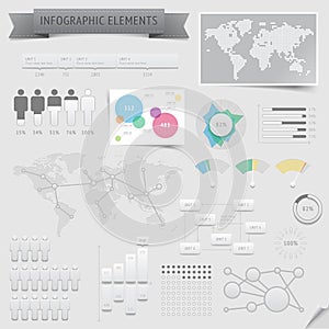 Infographic design elements