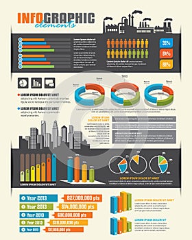 Infographic design elements