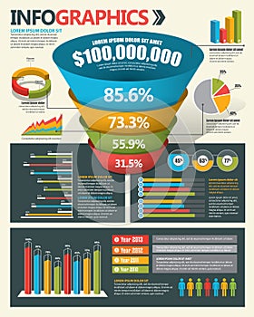 Infographic design elements