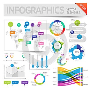 Infographic design elements