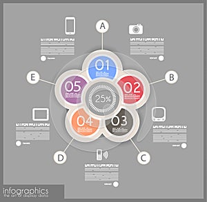 Infographic design for product ranking