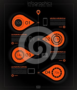 Infographic design for product ranking