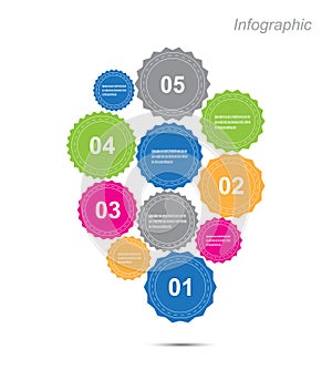 Infographic design for product ranking