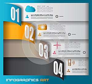 Infographic design template - Data Display