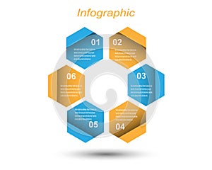Infographic display  template idea to  ranked and statistics. photo