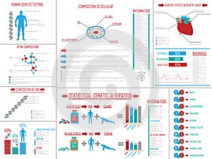 Infographic elements chart and graphic
