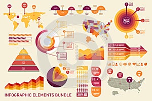 Infographic elements