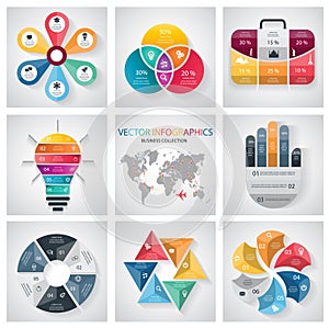 Infographic Elements and Communication Concept collection