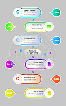 Infographic elements data visualization design template.