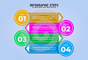 Infographic elements data visualization  design template.