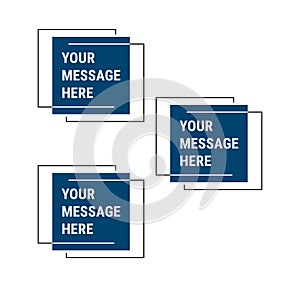 Business data visualization. Simple infographic design template. Abstract vector illustration.