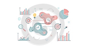 Business Analytics Data Analysis Strategy Process Flowchart