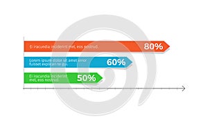 Infographic and Interrelation Vector Illustration