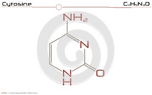 Molecule of Cytosine