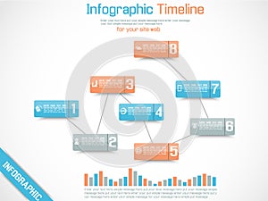 Infographic number option template